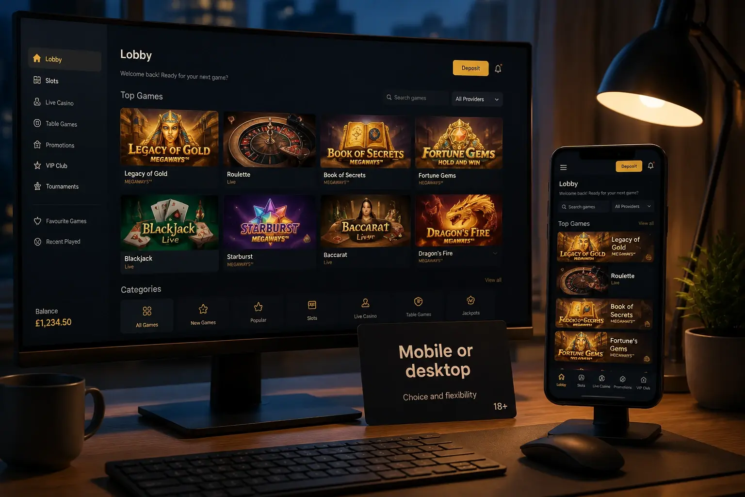 Cosmo Casino Android and iOS Compatibility