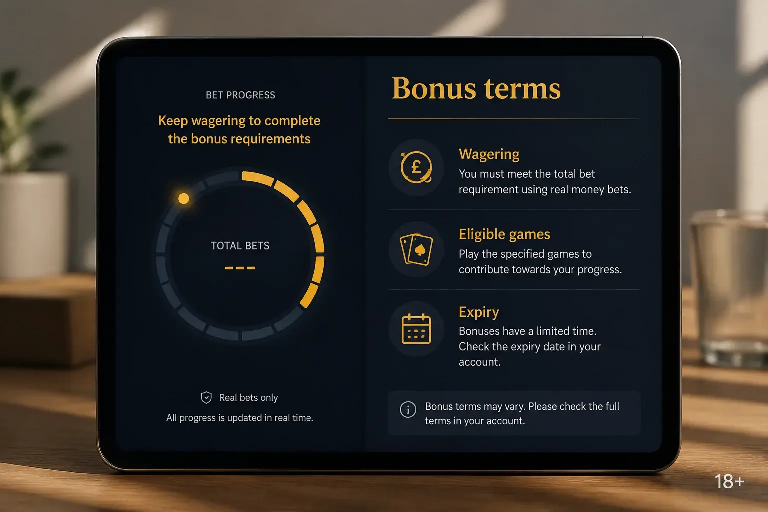 Deposit and Withdrawal Conditions